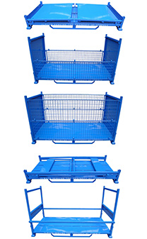 combination of blue stillages