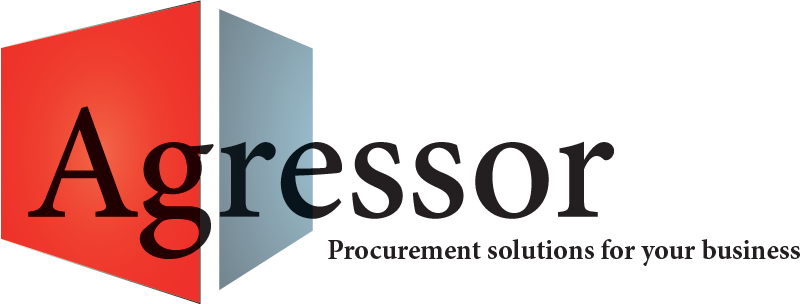 Agressor logo with tagline "Procurement solutions for your business"